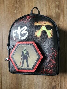 Concept One Friday the 13th Mini Backpack Bag Jason Voorhees New with Tags